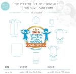 The Peanutshell Newborn Layette Gift Set for Baby Girls - 23 Piece Newborn Girl Clothes & Accessories Set - Fits Newborn to 3 Months - Floral - Image 8